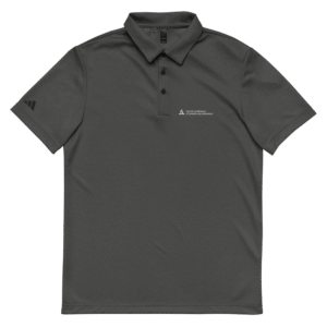 adidas space-dyed polo