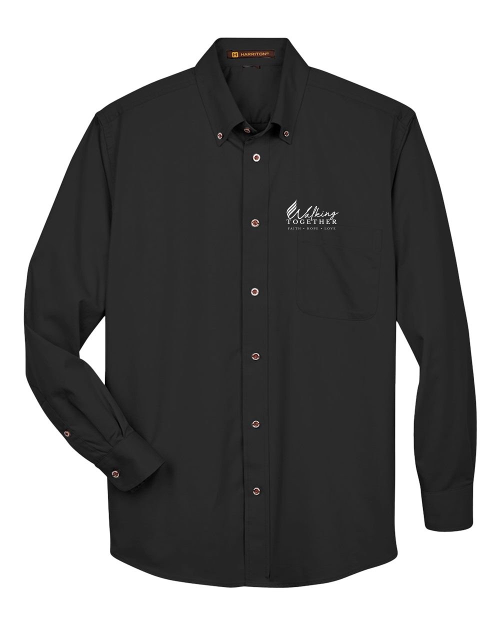 Long Sleeve Twill Dress Shirt - Image 2