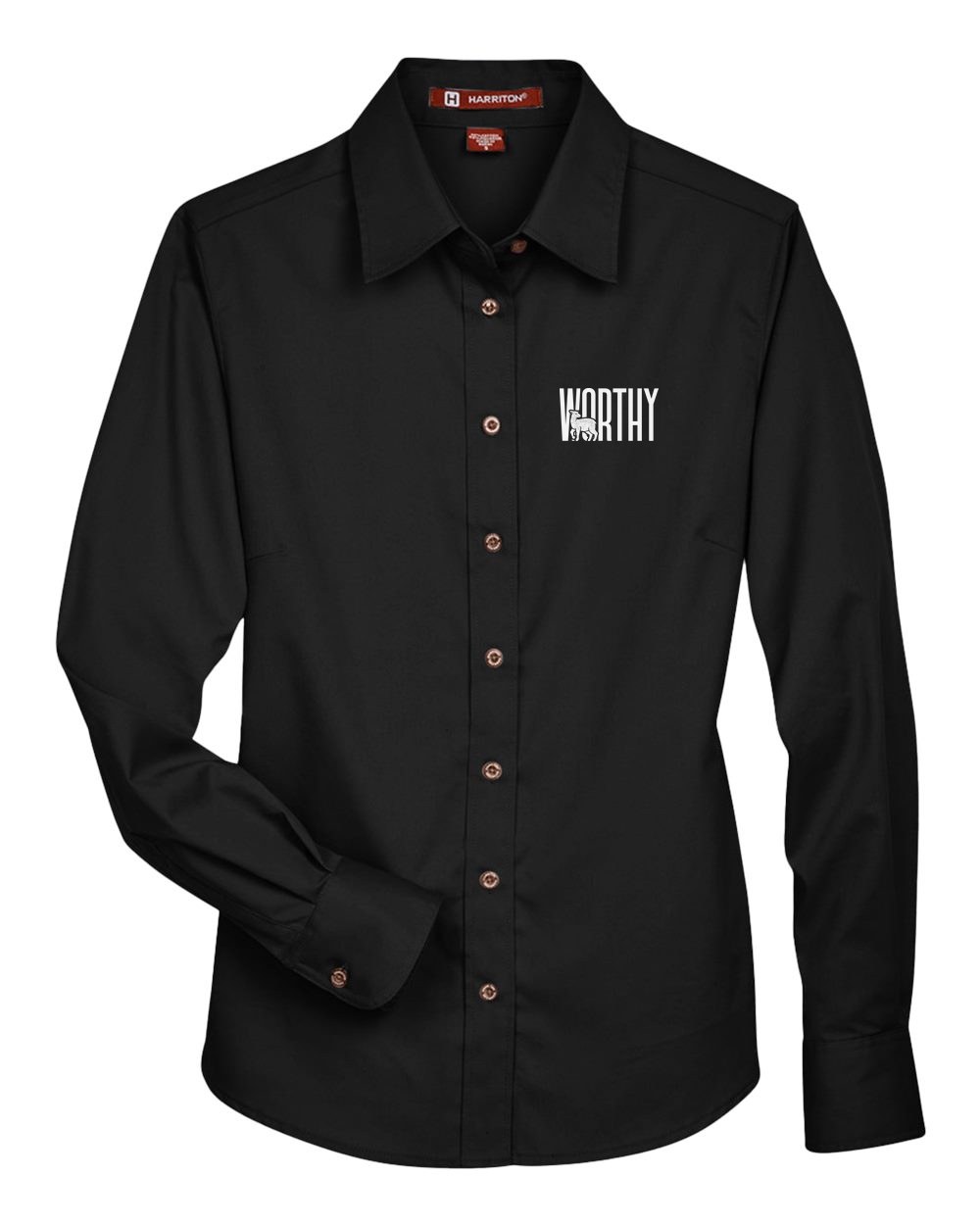 Women's Twill Dress Shirt - Image 3